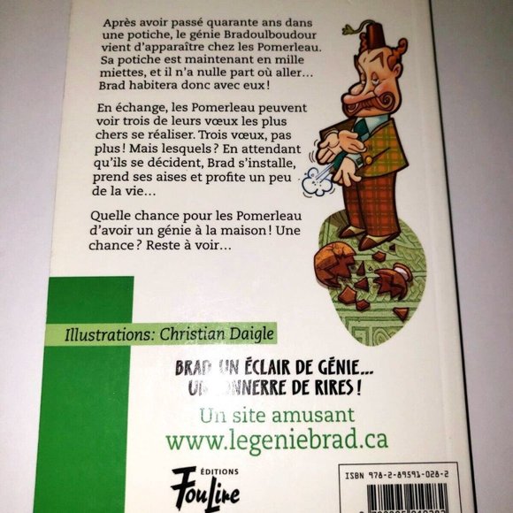 Le génie de la potiche Livre Roman Jeunesse - Picture 5 of 5